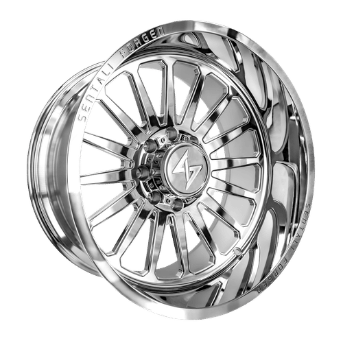 Sentali Forged SF-2 Polished 24x12 6x139.7 Wheels | Offset: -44 | Backspace: 4.75 | Bore: 106.2