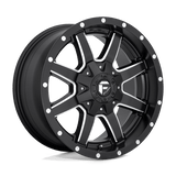 Fuel D538 MATTE BLACK MILLED 20x10 6x135/6x139.7 Wheels | Offset: -18 | Backspace: 4.79 | Bore: 106.1
