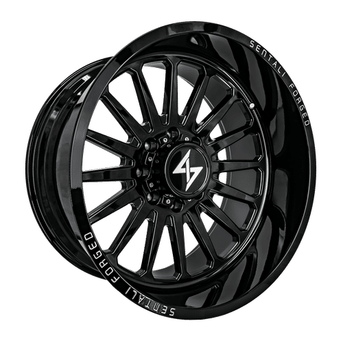 Sentali Forged SF-2 Gloss Black 24x12 6x139.7 Wheels | Offset: -44 | Backspace: 4.75 | Bore: 106.2