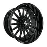 Sentali Forged SF-2 Gloss Black 24x14 8x165.1 Wheels | Offset: -76 | Backspace: 4.5 | Bore: 125.2