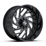 Sentali Forged SF7BM Gloss Black Milled 24x12 6x135 Wheels | Offset: -44 | Backspace: 4.75 | Bore: 87.1