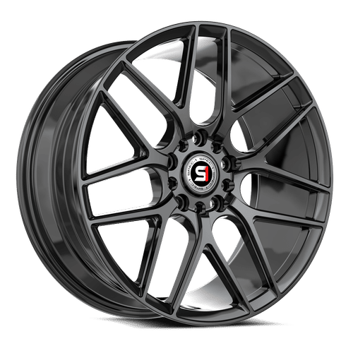 SPEC-1 RACING SP-78W Gloss Black 18x8 5x112/5x114.3 Wheels | Offset: 35 | Backspace: 5.75 | Bore: nan