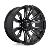Fuel GLOSS BLACK MILLED D673 20x10 6x135 Wheels