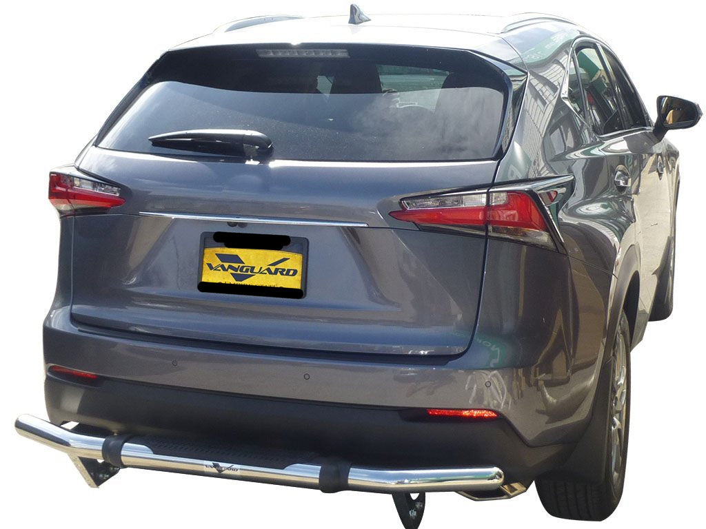 Vanguard Stainless Steel Rear Guards Rear Bumper Guards Bumper Guard for 2015-2021 lexus nx300h nan