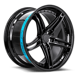 Sentali Barrel Forged SB3 Gloss Black Lip / Matte Black Centre 19x9.5 5x120 Wheels | Offset: 25 | Backspace: 6.25 | Bore: 72.6