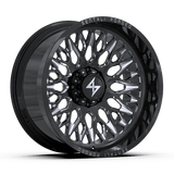 Sentali Forged SF6BM Gloss Black Milled 22x12 6x135 Wheels | Offset: -44 | Backspace: 4.75 | Bore: 87.1