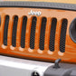 Rugged Ridge Mesh Grille Insert Black 07-18 Jeep Wrangler