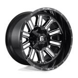 Fuel D620 GLOSS BLACK MILLED 18x9 5x139.7/5x150 Wheels | Offset: 20 | Backspace: 5.79 | Bore: 110.1